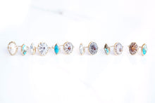 Load image into Gallery viewer, Opihi & Turquoise 'Kaikaina' Ring
