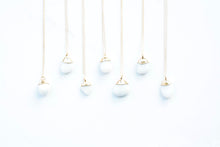 Load image into Gallery viewer, Milk White Sea Glass Necklace