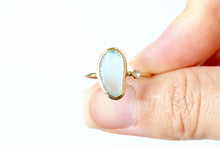 Load image into Gallery viewer, Gold ‘Kiyomi’ Sea Glass Ring