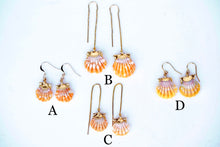 Load image into Gallery viewer, Sunrise Shell Earrings
