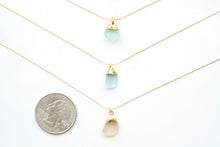 Load image into Gallery viewer, Minimal 16” Sea Glass Necklace
