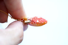 Load image into Gallery viewer, 24k Gold-Dipped Natural Sunrise Shell Pair Necklace