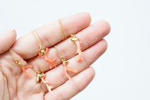 Load image into Gallery viewer, Pink Coral Branch Necklace