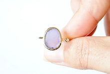 Load image into Gallery viewer, Gold ‘Kiyomi’ Sea Glass Ring