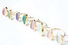 Load image into Gallery viewer, Gold ‘Kiyomi’ Sea Glass Ring