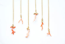 Load image into Gallery viewer, Pink Coral Branch Necklace