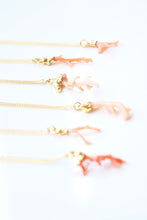 Load image into Gallery viewer, Pink Coral Branch Necklace