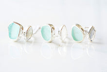 Load image into Gallery viewer, Sterling Silver ‘Kaikaina’ Sea Glass Ring