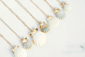 24k Gold-dipped Moonrise Sunrise Necklaces