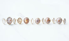 Load image into Gallery viewer, Solid Gold ‘Kaikaina’ Opihi and Gemstone Ring

