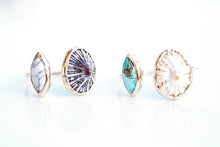 Load image into Gallery viewer, Opihi &amp; Turquoise &#39;Kaikaina&#39; Ring
