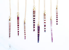 Load image into Gallery viewer, 24k Gold-Dipped Sea Urchin Spine Necklace
