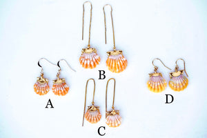 Sunrise Shell Earrings