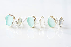 Sterling Silver ‘Kaikaina’ Sea Glass Ring