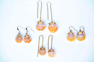 Sunrise Shell Earrings
